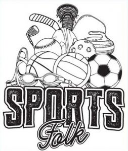 Photo of logo that will be put on Sports Folk shirts